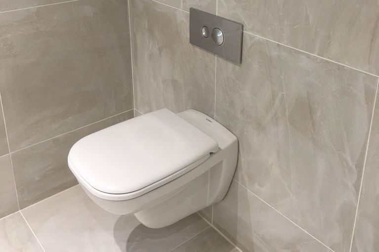 Floating toilet 